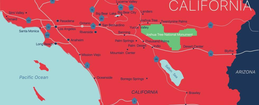 SoCal map