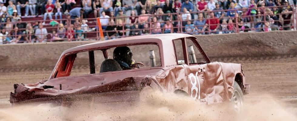demo derby car
