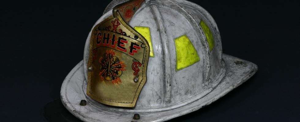 fire chief hat