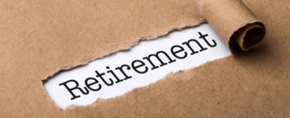 retirement sign