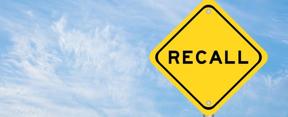recall sign