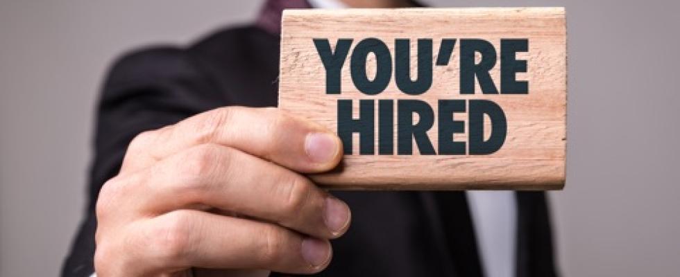 you're hired