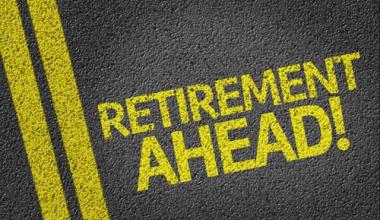 retirement ahead sign