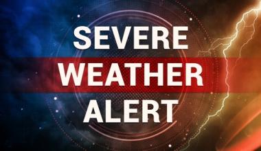 severe weather alert