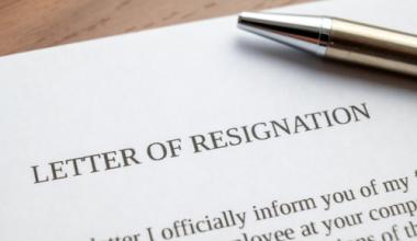 resignation letter